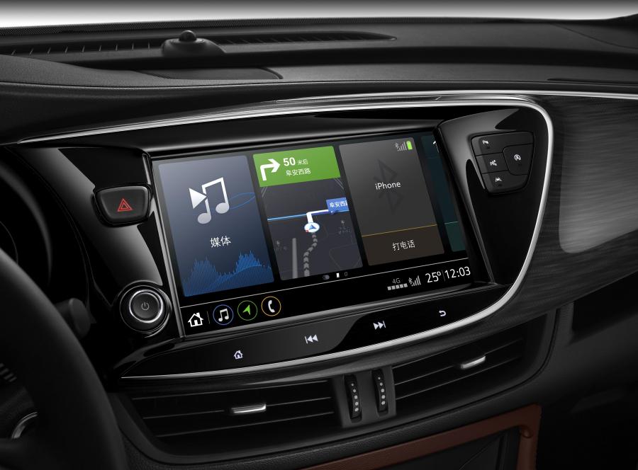 Детали интерьера Buick Envision 2019 года  (CN) (фото 2 из 6)